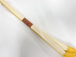 未使用品　正絹　撚り房　手組帯締め
